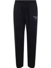 Fear Of God Essential Black Heavy Fleece Sweatpants In Black