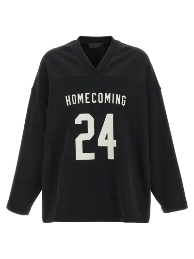 Fear Of God Essential 'hockey' Sweatshirt In Black