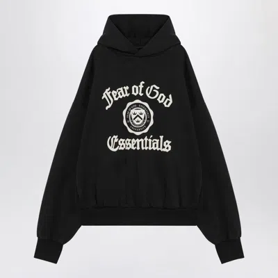 FEAR OF GOD ESSENTIAL FEAR OF GOD ESSENTIAL HOODIE WITH UNIVERSITY LOGO