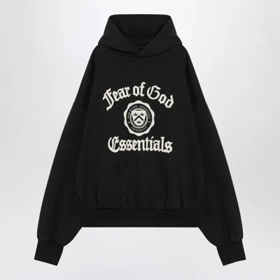 FEAR OF GOD ESSENTIAL FEAR OF GOD ESSENTIAL HOODIE WITH UNIVERSITY LOGO