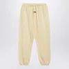 Fear Of God Essential Jogging Pants With Logo In Brown