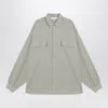 Fear Of God Essential Light Grey Shirt In Gray