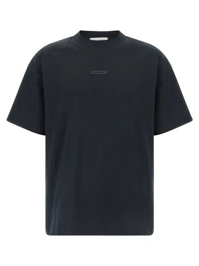 Fear Of God Essential Logo T Shirt In Black