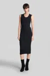 Fear Of God Essential Long Dress In Black