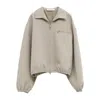 Fear Of God Essential Outerwears In Gray