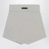 Fear Of God Essential Ribbed Greige Culottes In Gray
