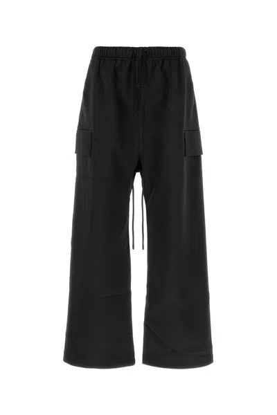 Fear Of God Essential Satin Joggers In Black