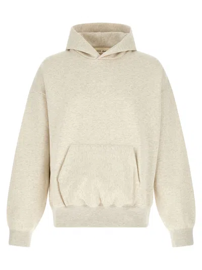 Fear Of God Essential Signature Classic Sweatshirt Gray In Neutral