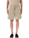 Fear Of God Essential Basketball Cotton Jersey Shorts In Neutral