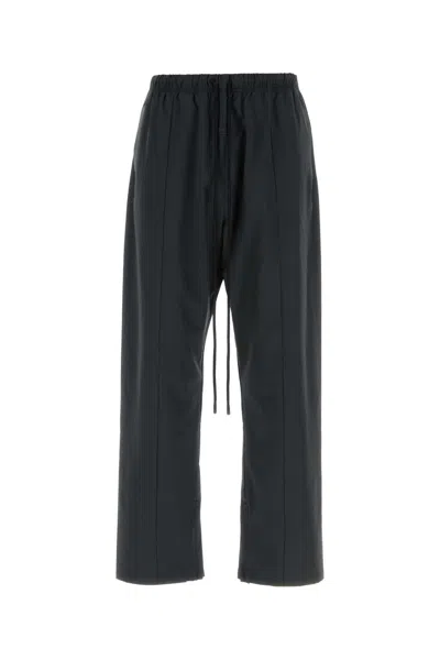 Fear Of God Essential Stretch Nylon Joggers In Black