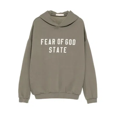 Fear Of God Essential Sweaters & Knitwear In Green