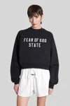 Fear Of God Essential Sweatshirt In Black