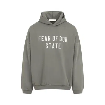 Fear Of God Essential Sweatshirt In Green