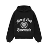 Fear Of God Essential Hoodie With University Logo In Black