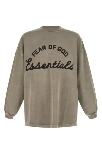 Fear Of God Essential 'training 90s' Sweater In Gray