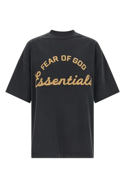 Fear Of God Essential 'training 90s' T-shirt In Black
