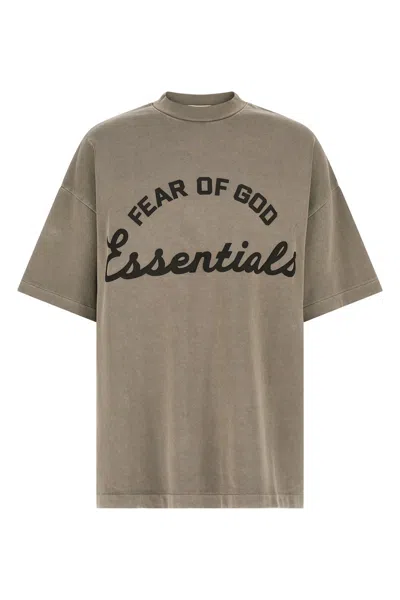 Fear Of God Essential 'training 90s' T-shirt In Brown
