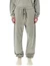 Fear Of God Essential Vintage Fleece Sweatpants Concrete Heather In Gray