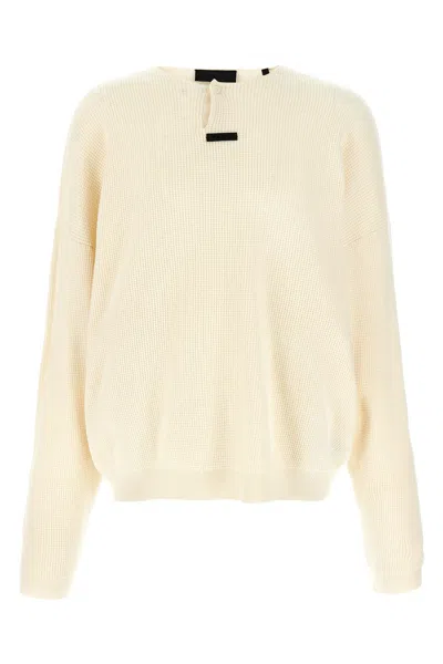 FEAR OF GOD ESSENTIAL 'WAFFLE HENLEY' SWEATER