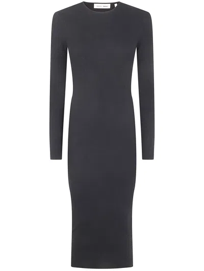 Fear Of God Essential "womens Rib" Long Sleeve Dress Clothing In Black