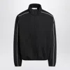 Fear Of God Essential Zip Sweatshirt With Contrasting Trims In Blue