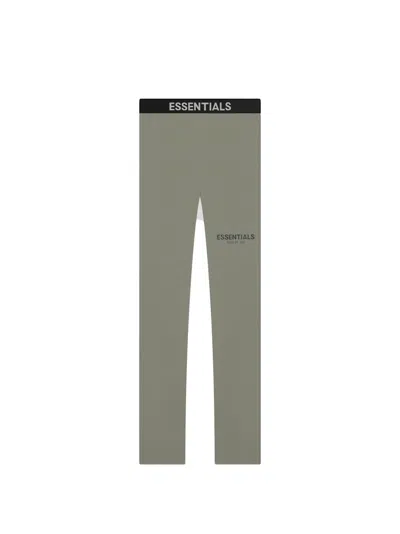 Pre-owned Fear Of God Essentials Athletic Leggings In Charcoal/grey Flannel