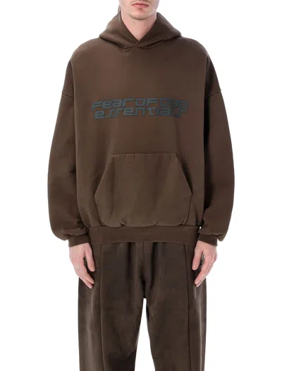 Fear Of God Essentials Brown 90s Hoodie