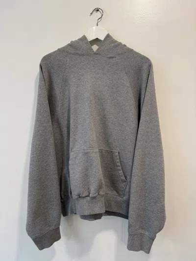 Pre-owned Fear Of God Essentials Collection One Hoodie Grey Size Small In Gray