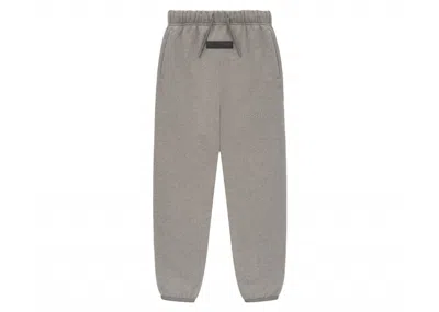 Pre-owned Fear Of God Essentials Core Collection Kids Essentials Core Collection Sweatpants In Heather Grey