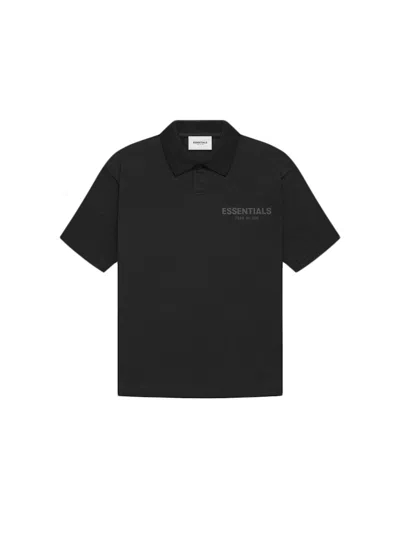 Pre-owned Fear Of God Essentials Core Collection Kids Polo Shirt In Stretch Limo