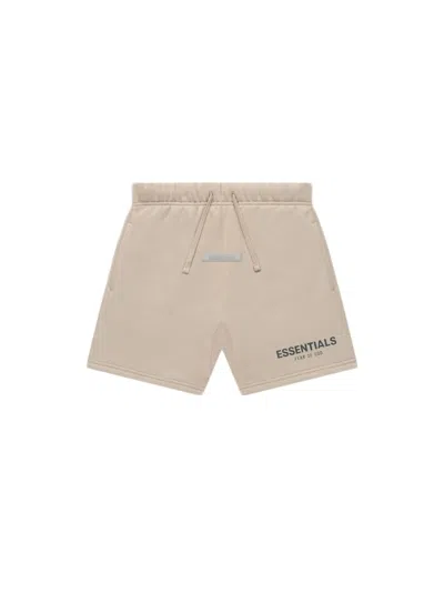 Pre-owned Fear Of God Essentials Core Collection Kids Sweatshort In String
