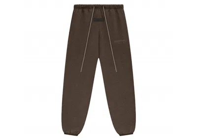 Pre-owned Fear Of God Essentials Core Collection Women's Sweatpant In Heather Wood