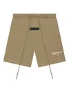 Fear Of God Essentials Drawstring Shorts In Neutral