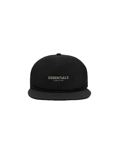 Pre-owned Fear Of God Essentials Essentials Rc 9fifty Cap In Black