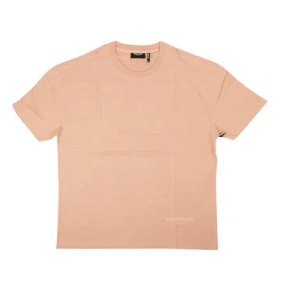 Fear Of God Essentials  Ss Reflective T-shirt - Blush In Pink