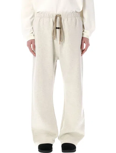 Fear Of God Essentials Classic Sweatpants Oatmeal Heather In Neutral