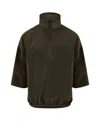 Fear Of God Essentials Half Zip Mockneck Shirt