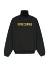 Fear Of God Essentials Heavy Fleece Turtleneck Sweatshirt In Black