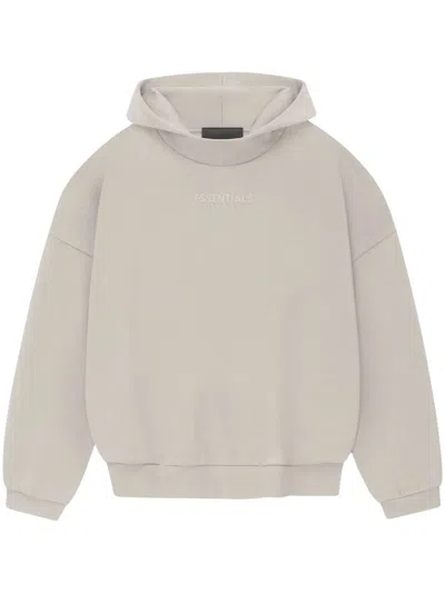 Fear Of God Essentials Hoodie In Grey