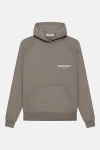 Fear Of God Essentials Hoodie In Brown, Men's At Urban Outfitters In Brown