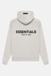 Fear Of God Essentials Hoodie In Light Grey, Men's At Urban Outfitters