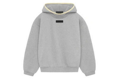 Pre-owned Fear Of God Essentials Hoodie Light Heather Grey