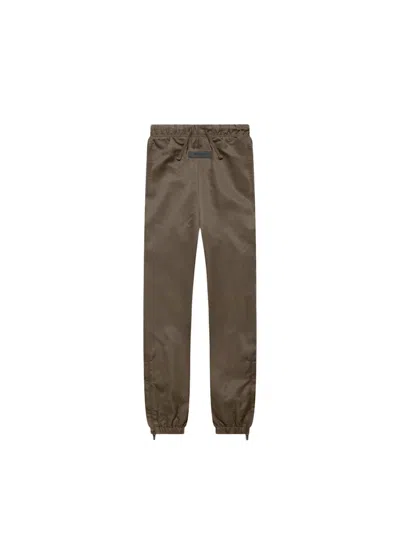 Pre-owned Fear Of God Essentials Kid's Track Pant In Wood