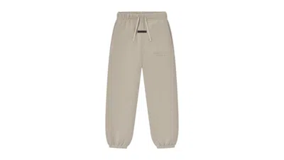 Pre-owned Fear Of God Essentials Kids Classic Fleece Sweatpant In Timber In Brown