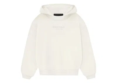 Pre-owned Fear Of God Essentials Kids Hoodie In Cloud Dance