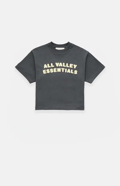 Fear Of God Essentials Kids Kids Merch T-shirt In Iron Gray