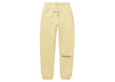 Pre-owned Fear Of God Essentials Kids Mr. Porter Exclusive Logoprint Cottonblend Jersey Drawstring Sweatpants In Garden Gl
