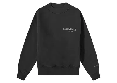 Pre-owned Fear Of God Essentials Kids Pullover Crewneck In Stretch Limo