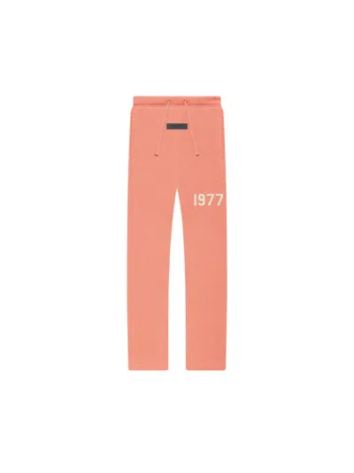 Pre-owned Fear Of God Essentials Kids Relaxed Sweatpant In Coral