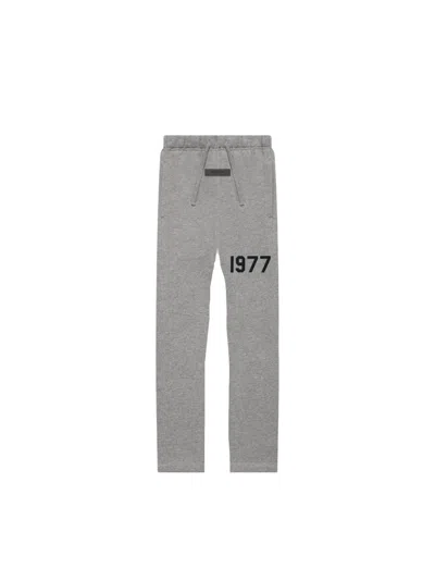 Pre-owned Fear Of God Essentials Kids Relaxed Sweatpants In Dark Oatmeal